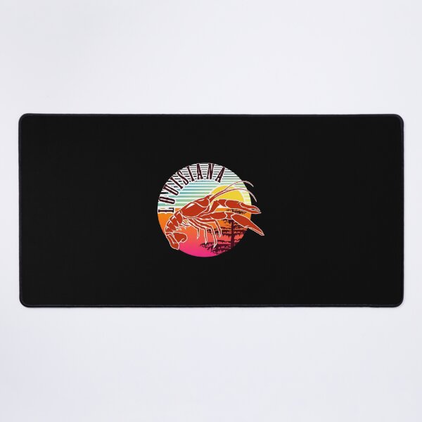 Item preview, Louisiana Crawfish Sunset Retro Graphic designed and sold by lamercarv.