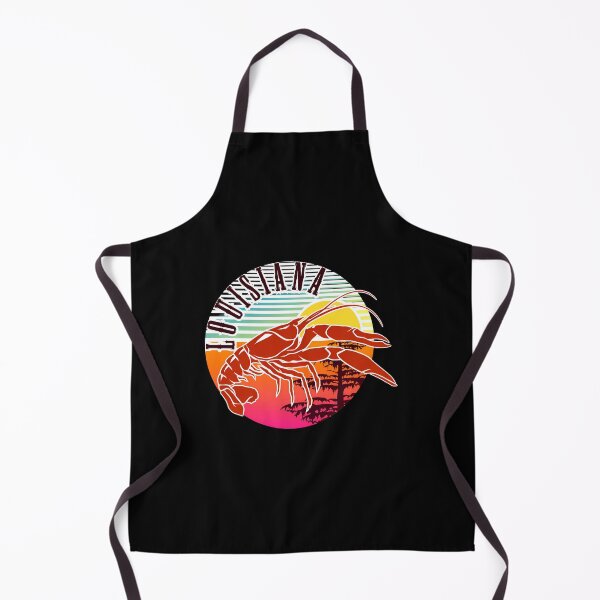 Item preview, Louisiana Crawfish Sunset Retro Graphic designed and sold by lamercarv.