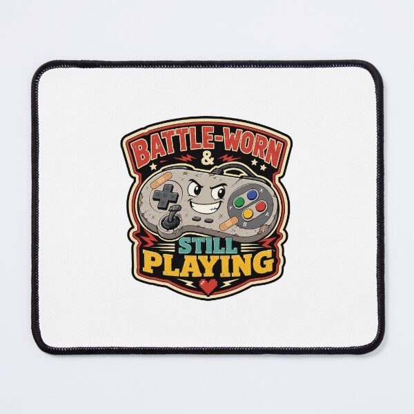 Item preview, Battle Worn Gift - Gamer Gaming designed and sold by RedRubyBubble.