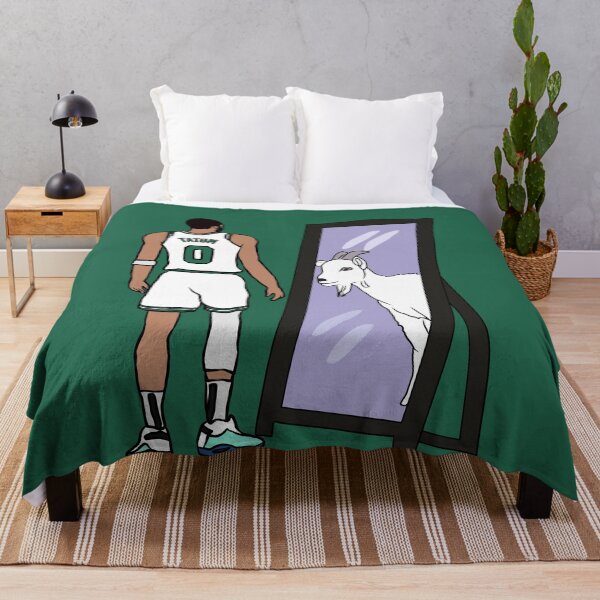 Aperçu de l'œuvre Jayson Tatum, le GOAT créée et vendue par RatTrapTees.