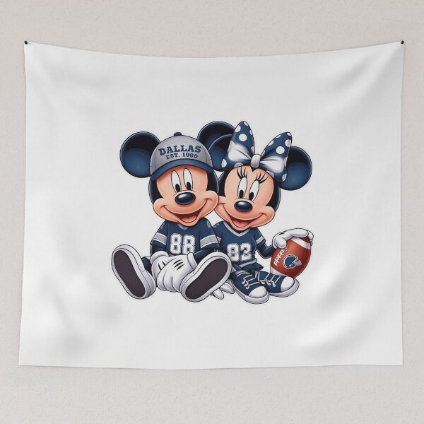 Artikelvorschau, Fußballfan, inspiriert von Mickey und Minnie entworfen und verkauft von zcarnahiba.