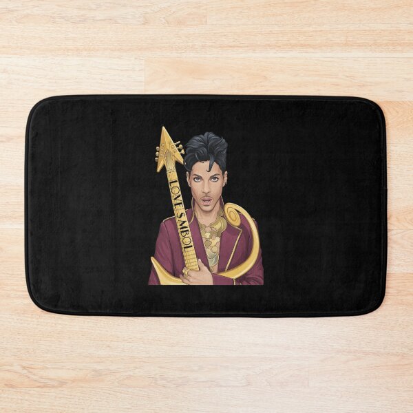 Item preview, Iconic Musician Portrait With Gold Symbol Guitar designed and sold by JESSICGALIS.