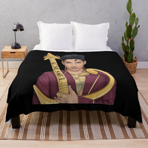 Item preview, Iconic Musician Portrait With Gold Symbol Guitar designed and sold by JESSICGALIS.