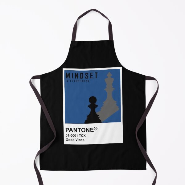 Item preview, Mindset is Everything Chess King Shadow Pantone Design designed and sold by wyrichbosle.