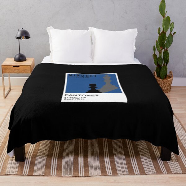 Item preview, Mindset is Everything Chess King Shadow Pantone Design designed and sold by wyrichbosle.