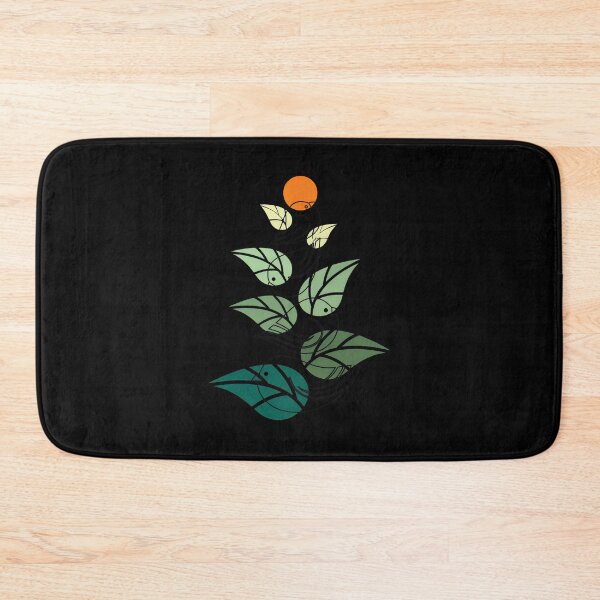 Item preview, Minimalist Birds and Leaves Art Print designed and sold by lamercarv.