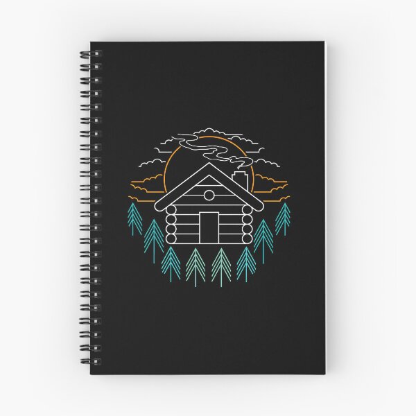 Item preview, Minimalist Cabin in Woods Design designed and sold by bezaperina.