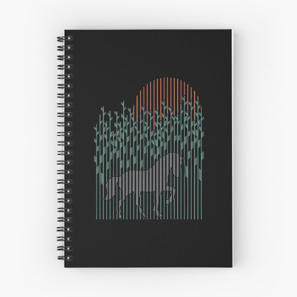 Item preview, Minimalist Horse in Bamboo Forest Art designed and sold by andrasmar.