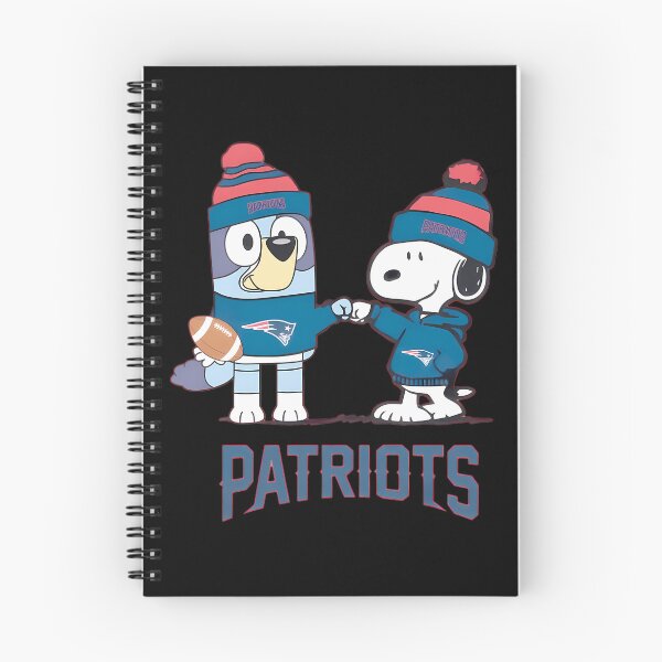 Item preview, Bluey Snoopy Patriots Football designed and sold by BurleKefe.