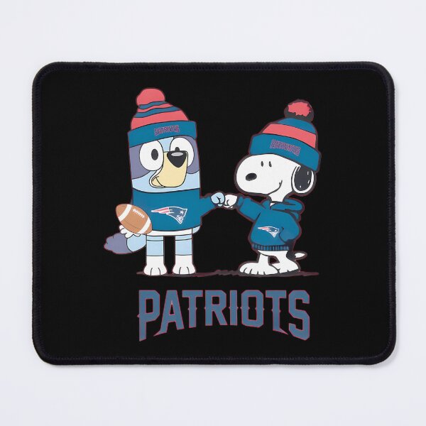 Item preview, Bluey Snoopy Patriots Football designed and sold by BurleKefe.