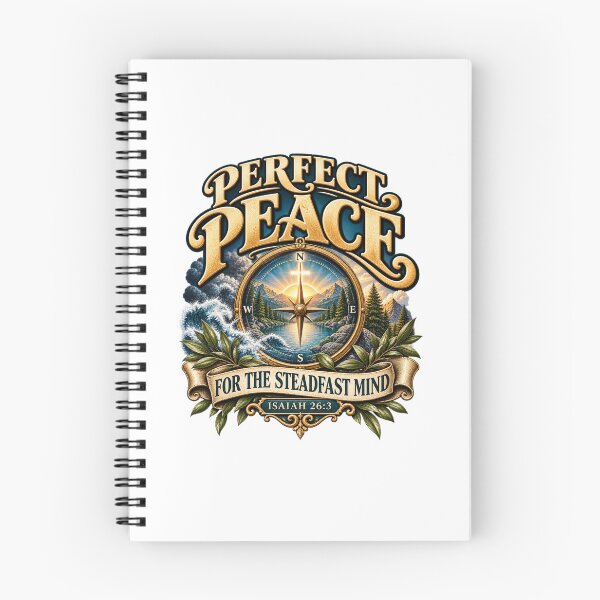 Item preview, Isaiah 26:3 Perfect Peace – Christian Bible Verse designed and sold by FaithArt777.