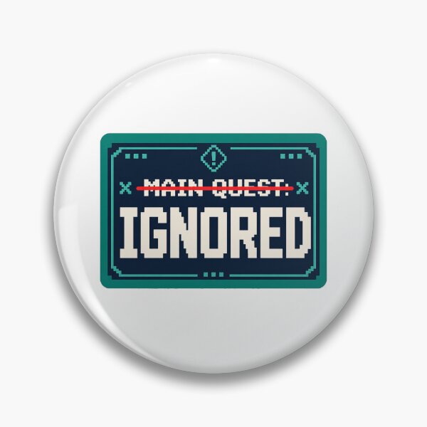 Item preview, Main Quest Ignored Gift - Gamer designed and sold by RedRubyBubble.