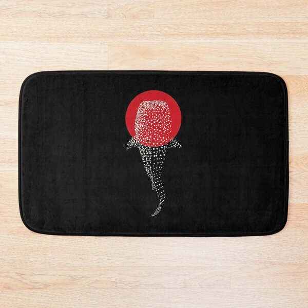 Item preview, Minimalist Jellyfish Dot Art Red Circle designed and sold by helencacu.