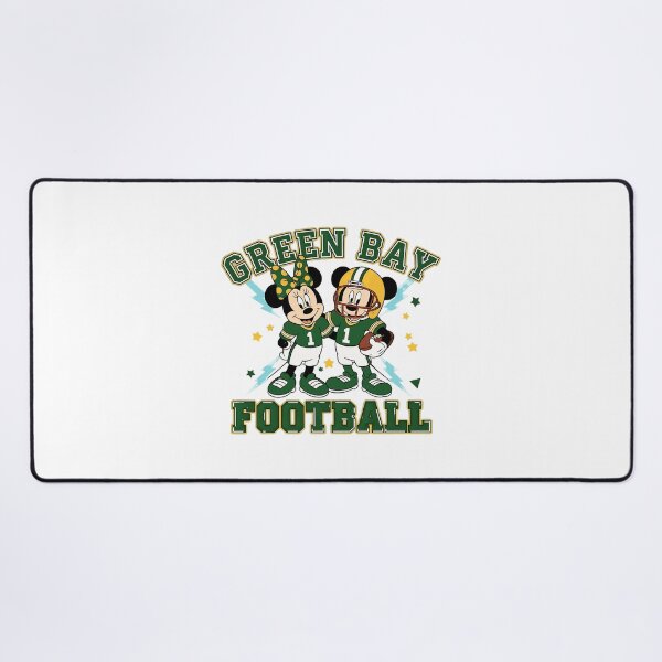 Item preview, Mickey & Minnie Football Fan Green Bay Tee designed and sold by ntstackpole.