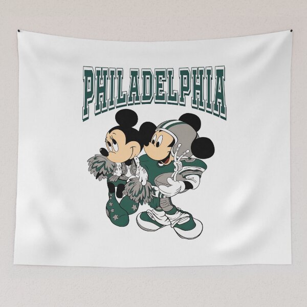 Item preview, Philly Football Fan Mickey & Minnie Style designed and sold by zcarnahiba.