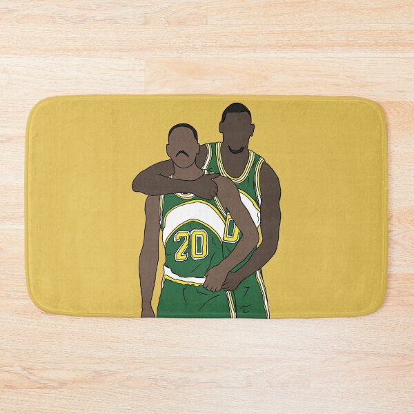 Artikelvorschau, Gary Payton und Shawn Kemp entworfen und verkauft von RatTrapTees.