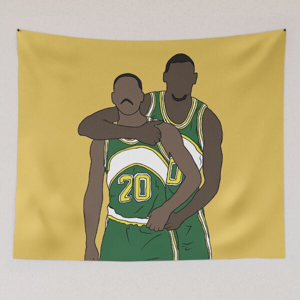 Item preview, Gary Payton y Shawn Kemp designed and sold by RatTrapTees.