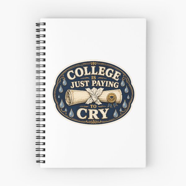 Item preview, College Gift - Is Just Paying to Cry designed and sold by RedRubyBubble.