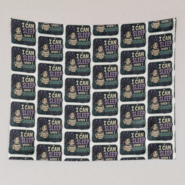 Item preview, College Gift - I Can Sleep When I Graduate designed and sold by RedRubyBubble.
