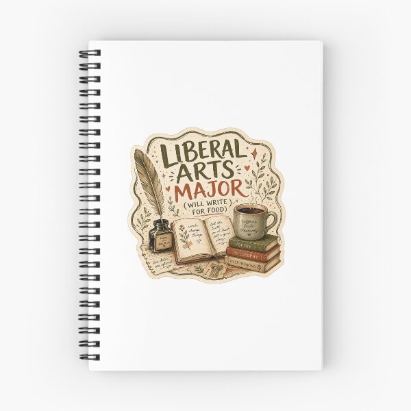 Item preview, College Gift - Liberal Arts Major Will Write for Food designed and sold by RedRubyBubble.