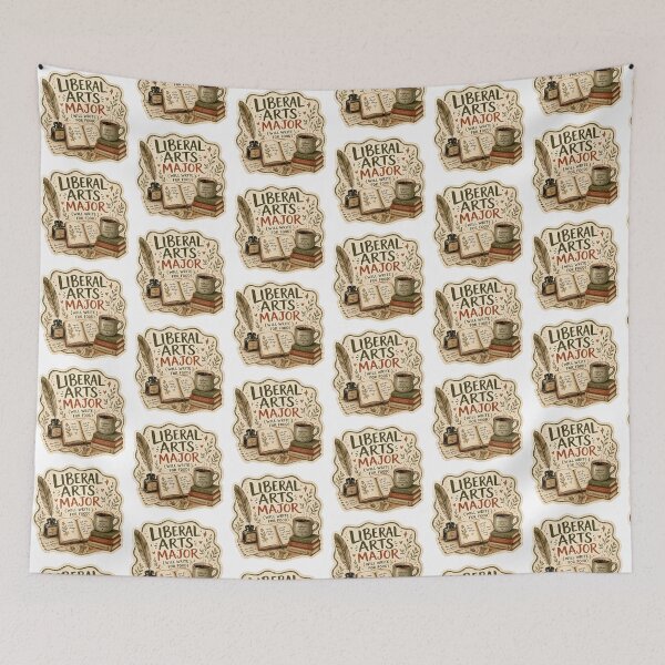 Item preview, College Gift - Liberal Arts Major Will Write for Food designed and sold by RedRubyBubble.