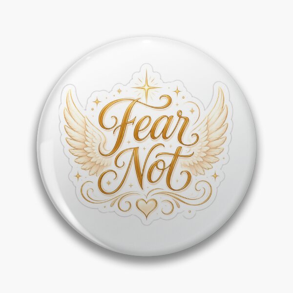 Item preview, Christian Gift - Fear Not Faith designed and sold by RedRubyBubble.