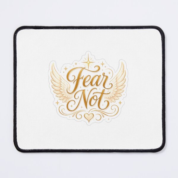 Item preview, Christian Gift - Fear Not Faith designed and sold by RedRubyBubble.