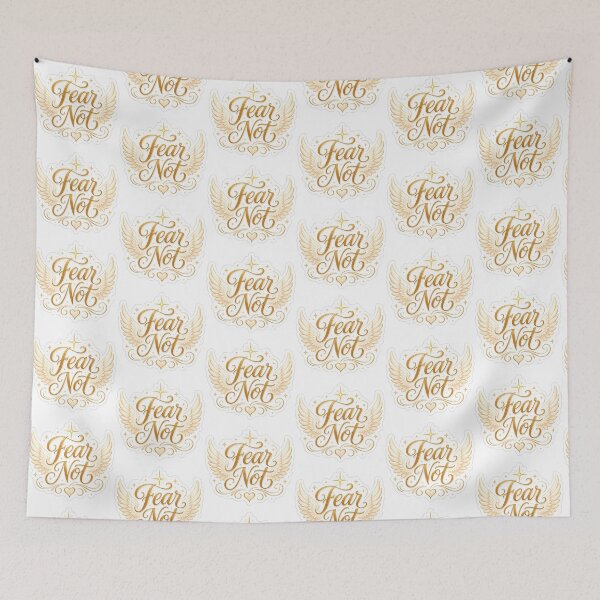 Item preview, Christian Gift - Fear Not Faith designed and sold by RedRubyBubble.