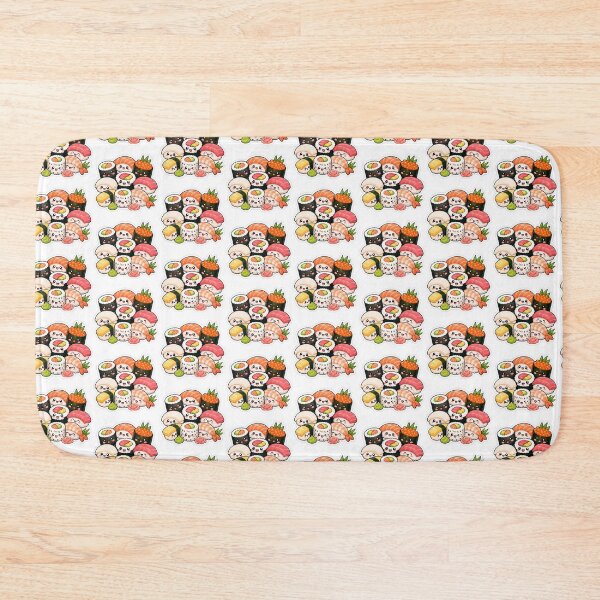 Item preview, Sushi Gift - Cute Kawaii designed and sold by RedRubyBubble.