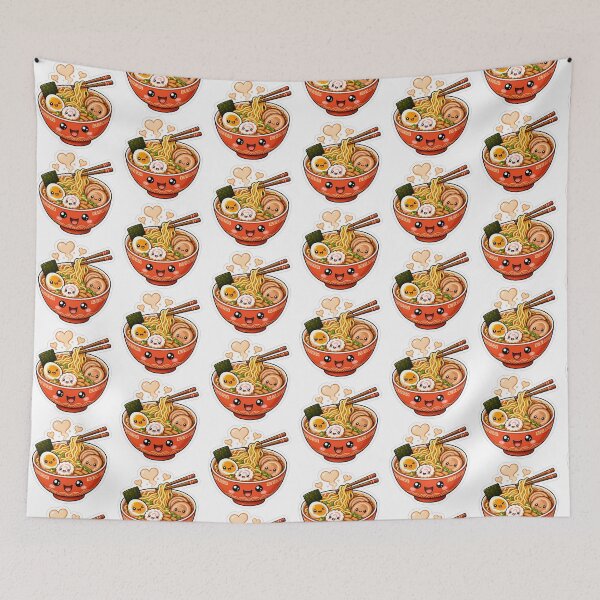 Item preview, Ramen Gift - Cute Kawaii designed and sold by RedRubyBubble.