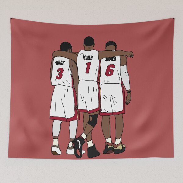 Item preview, Wade, Bosh & LeBron designed and sold by RatTrapTees.