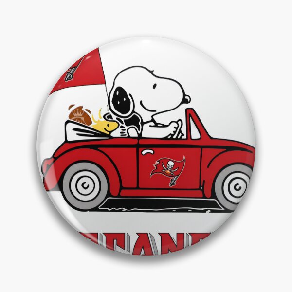 Item preview, Snoopy Riding Buccaneers Car  designed and sold by satyajit67.