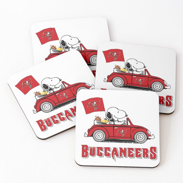 Item preview, Snoopy Riding Buccaneers Car  designed and sold by satyajit67.