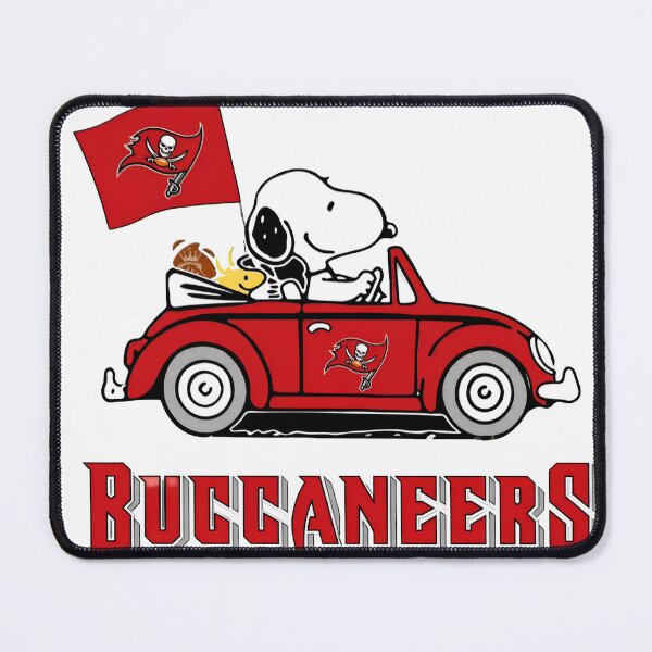 Item preview, Snoopy Riding Buccaneers Car designed and sold by satyajit67.