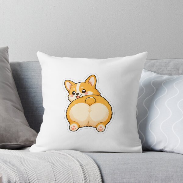 Item preview, Corgi Gift - Cute Corgi Butt designed and sold by RedRubyBubble.