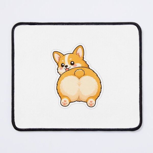 Item preview, Corgi Gift - Cute Corgi Butt designed and sold by RedRubyBubble.