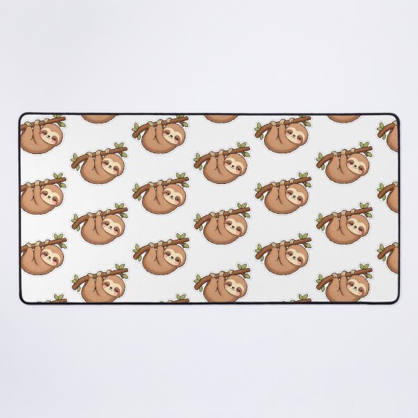 Item preview, Sloth Gift - Cute Kawaii designed and sold by RedRubyBubble.