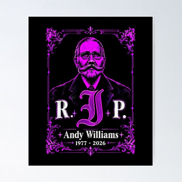 Item preview, andy williams designed and sold by carrollriddle.