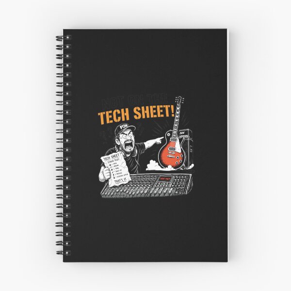 Item preview, Not On The Tech Sheet Funny Audio Engineer designed and sold by JESSICGALIS.