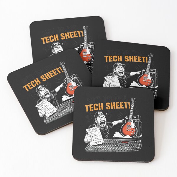 Item preview, Not On The Tech Sheet Funny Audio Engineer designed and sold by JESSICGALIS.