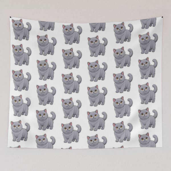 Item preview, British Shorthair Cat Gift - Cute designed and sold by RedRubyBubble.