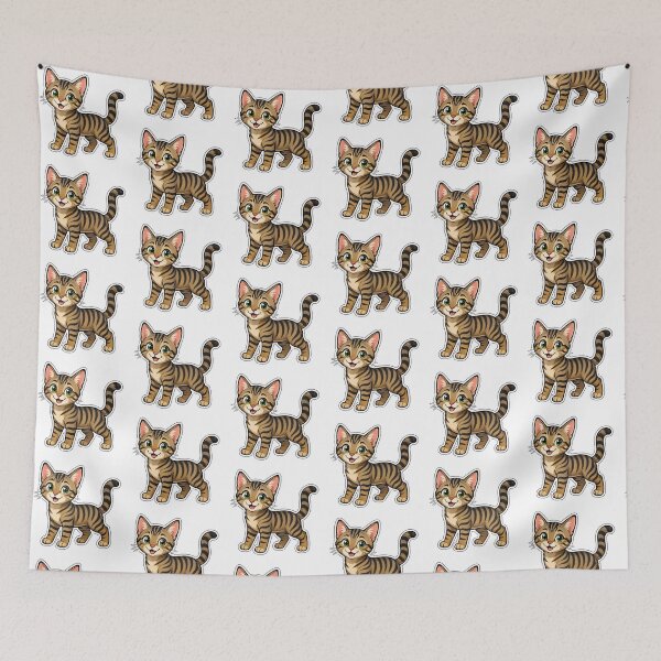 Item preview, Tabby Cat Gift - Cute designed and sold by RedRubyBubble.