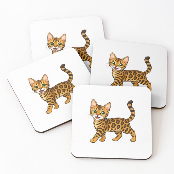Item preview, Bengal Cat Gift - Cute designed and sold by RedRubyBubble.