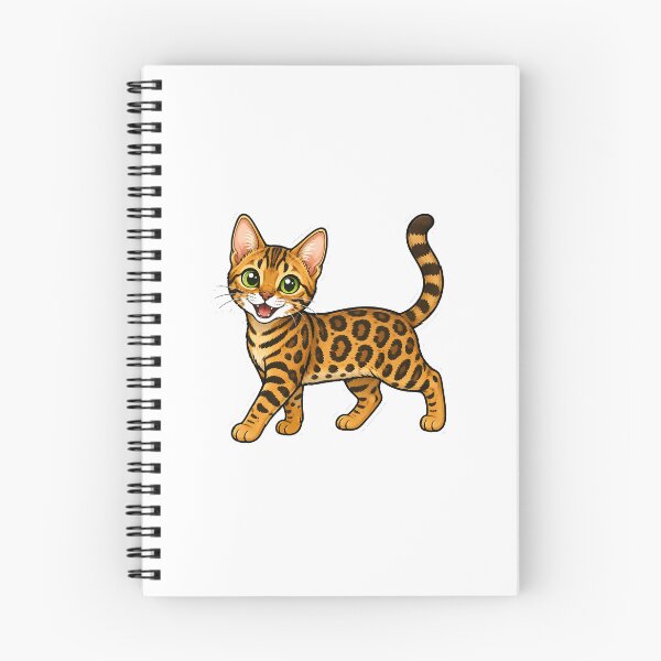 Item preview, Bengal Cat Gift - Cute designed and sold by RedRubyBubble.