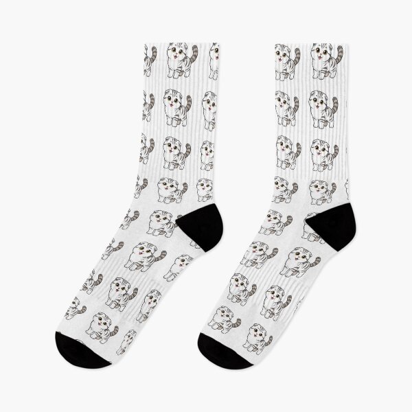 Item preview, Scottish Fold Cat Gift - Cute designed and sold by RedRubyBubble.