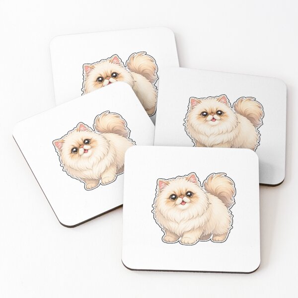 Item preview, Persian Cat Gift - Cute designed and sold by RedRubyBubble.