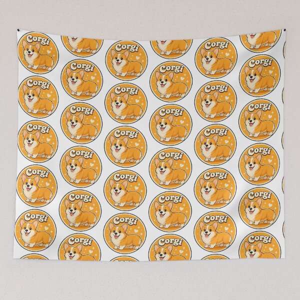 Item preview, Corgi Gift designed and sold by RedRubyBubble.