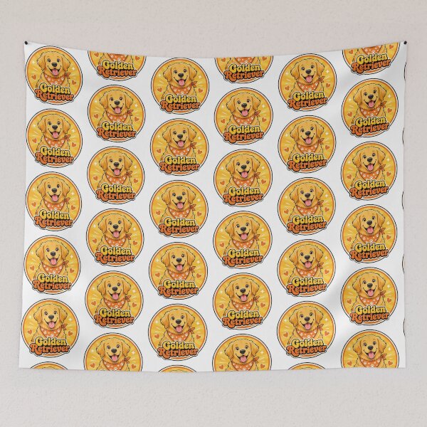 Item preview, Golden Retriever Gift designed and sold by RedRubyBubble.