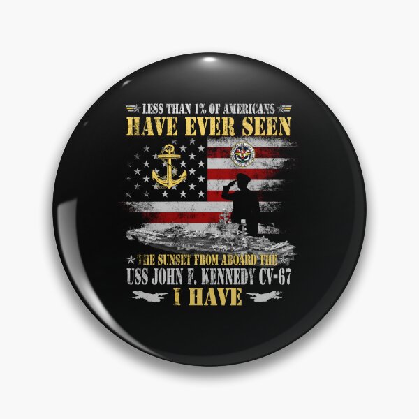 Item preview, Less Than 1 Percent Have Ever Seen USS John F. Kennedy CV-67 Sunset Quote Veteran Design designed and sold by Osstaramilua.
