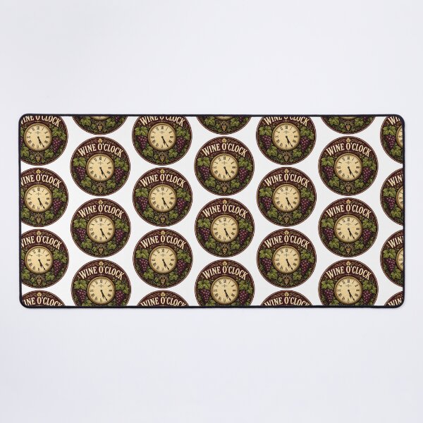 Item preview, Wine O Clock Gift - Vintage Lover designed and sold by RedRubyBubble.